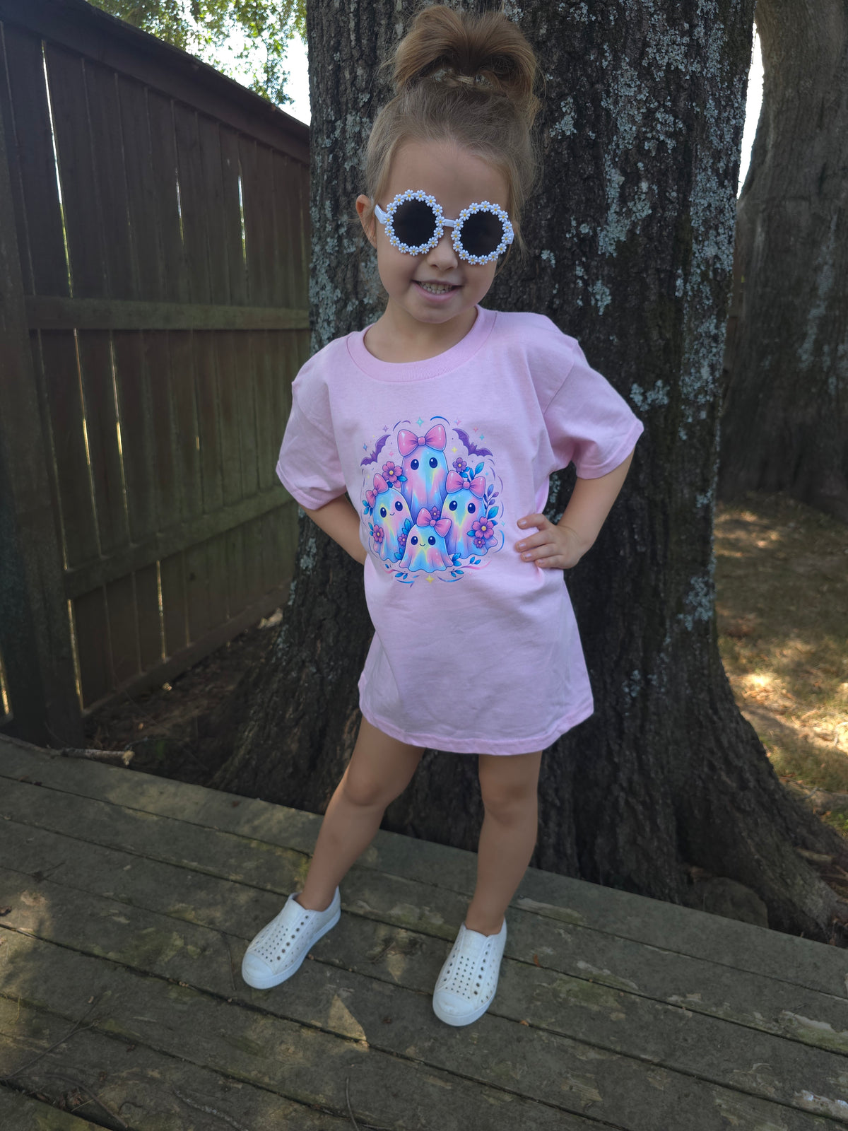 Girly Ghost tee (youth)