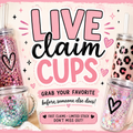 **LIVE CLAIM** CUPS