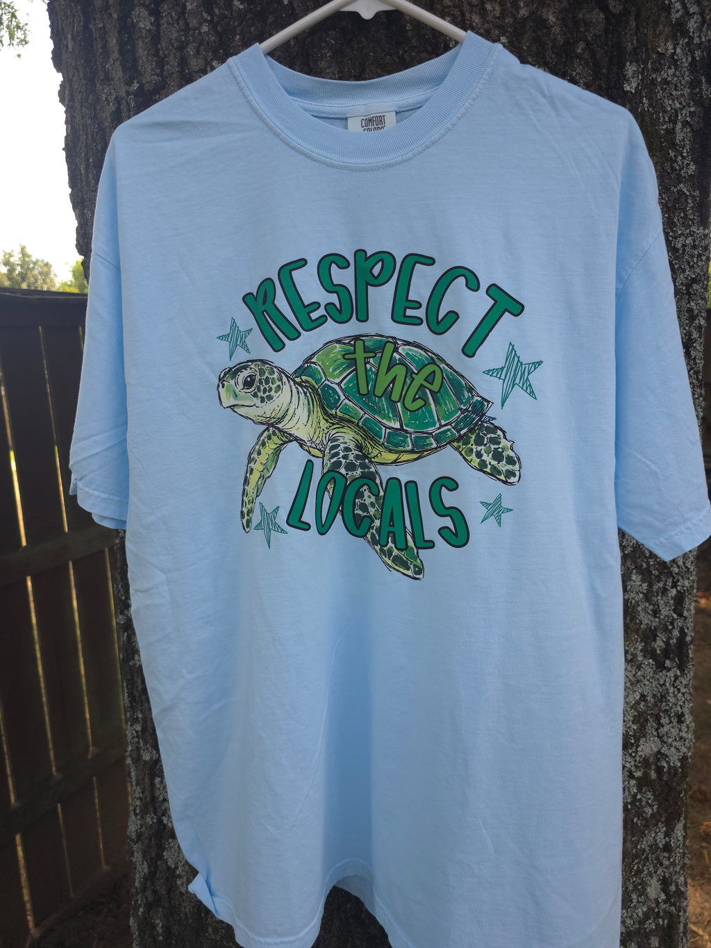 RESPECT THE LOCALS TEE