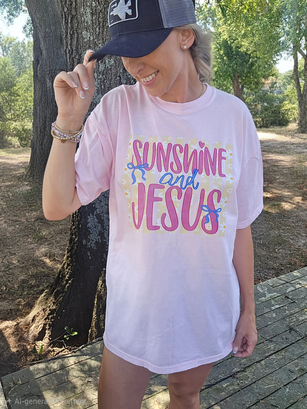 SUNSHINE & JESUS TEE