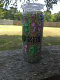 Wicked Glitter Snow Globe Tumbler — 20 oz Acrylic with Handle