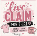 **LIVE CLAIMS** SHIRTS
