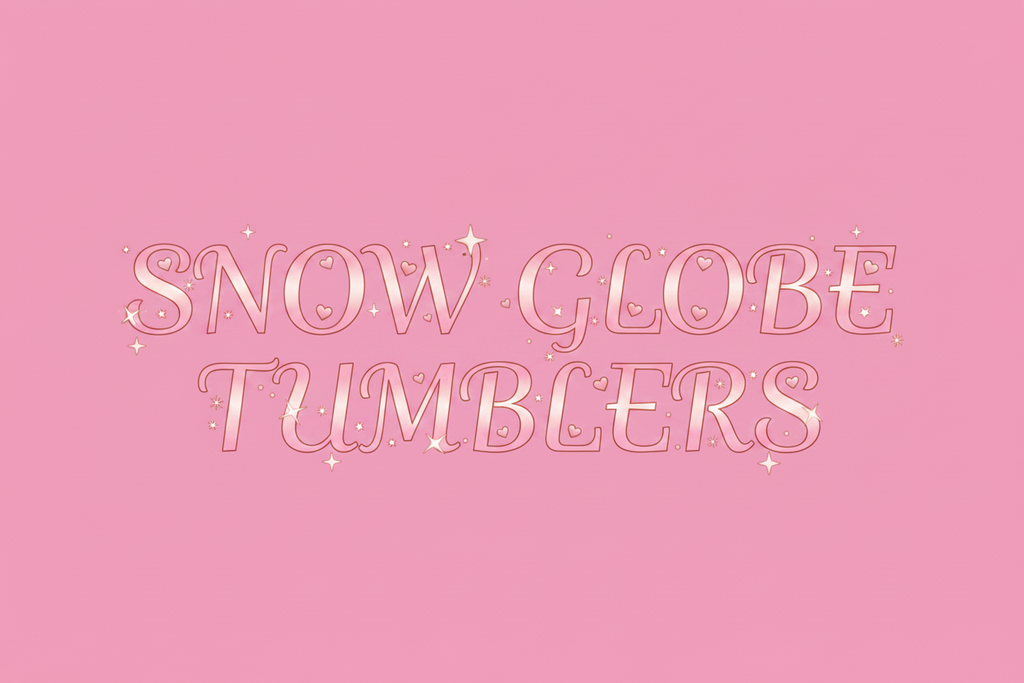 Snow Globe Tumblers