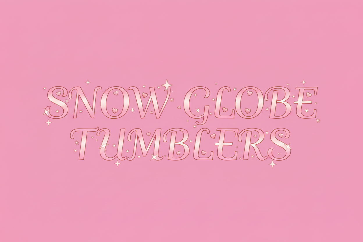 Snow Globe Tumblers